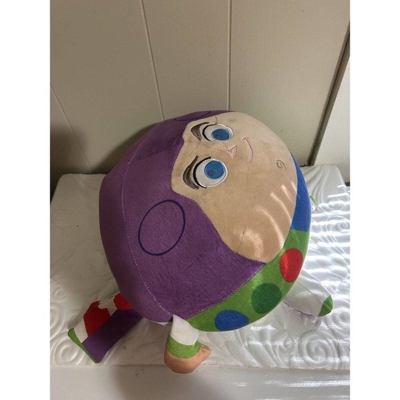 Disney Baby Cuddle Pals Toy Story Plush Round Buzz Lightyear Stuffed Toy - Picture 5 of 5